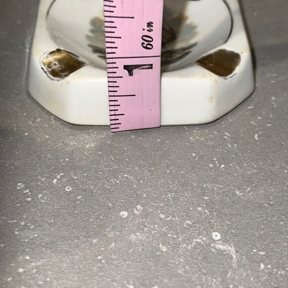 LIMOGES small Sailing boat ashtray with gold tone - Picture 10 of 12